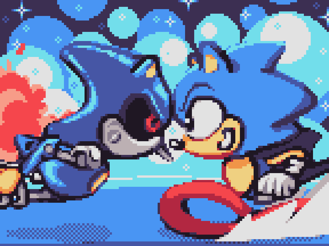 Sonic OVA Redrawn
